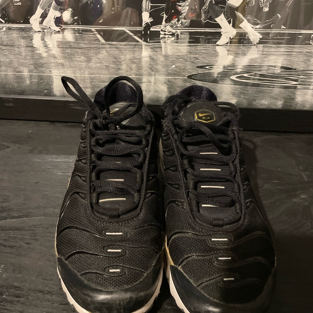 Nike Black Air Max Plus Sneakers Sleek Design